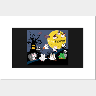 Halloween Party Posters and Art